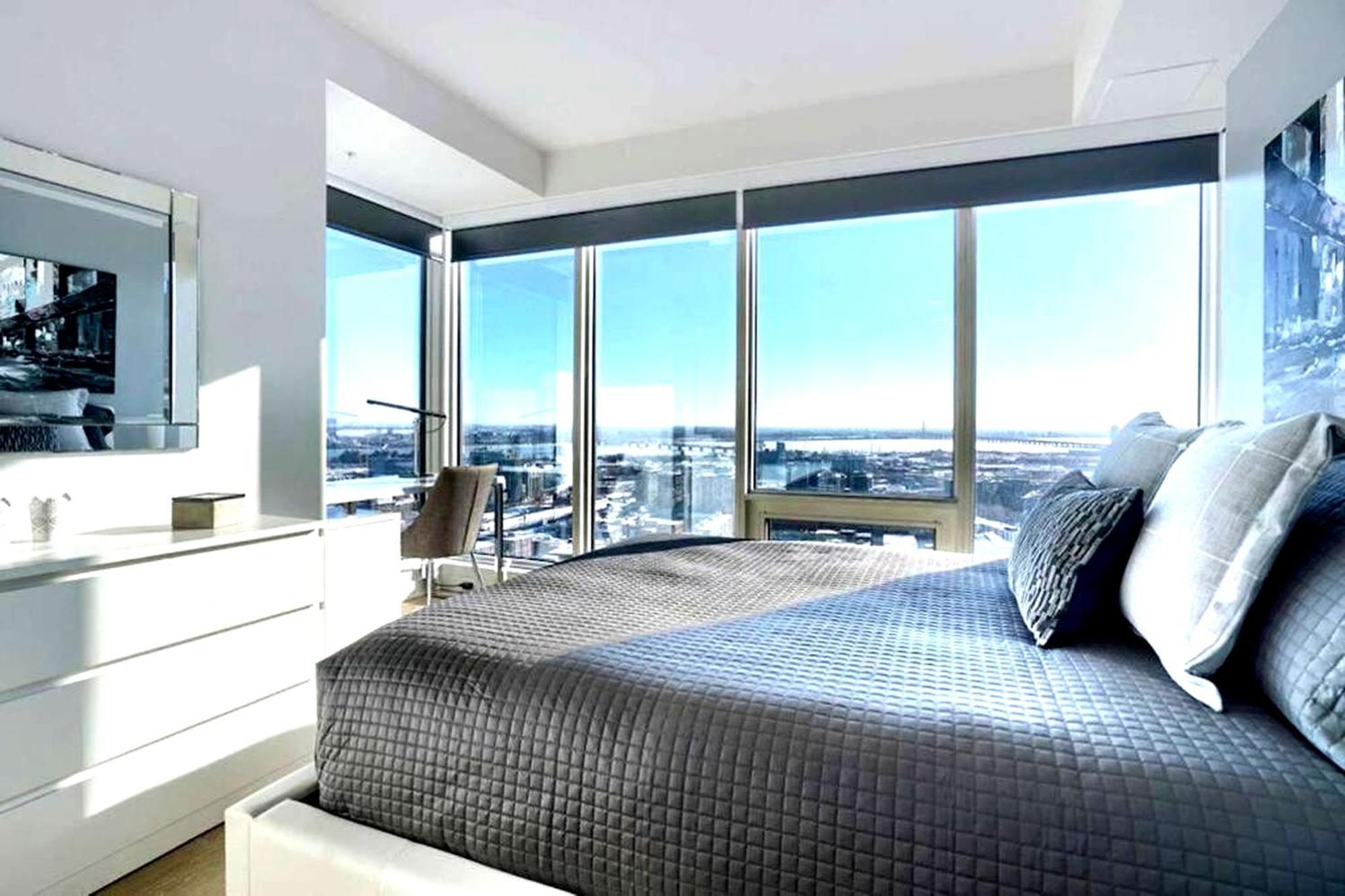 Spectacular Skyline Views - Downtown Montreal - Luxury Condo & Penthouse 客房 照片